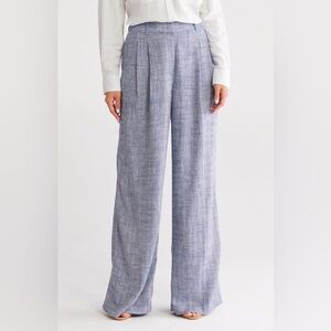 Dkny High Waist Wide Leg Pants